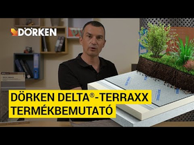 Dörken DELTA-TERRAXX szigetelésvédő- és drénlemez termékbemutató