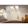 Velux GZL MK06 1051B Standard fa billenő tetőtéri ablak, alsó kilincs 78x118 cm