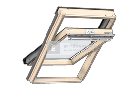 VELUX GZL 1051 78x140 cm, billenő fa tetőtéri ablak