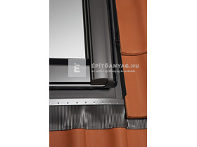 Roto Designo EDR Rx 1x1 ZIE AL Szoló burkolókeret, profilos tetőfedéshez 5/7, 54x78 cm