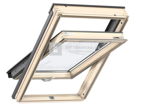 Velux GZL MK04 1051B  Standard 78x98 cm fa billenő tetőtéri ablak, alsó kilincses