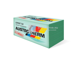 Austrotherm Expert Fix Hőszigetelő lemez, egyenes él 1,5 m2/csomag, 100x50x15 cm