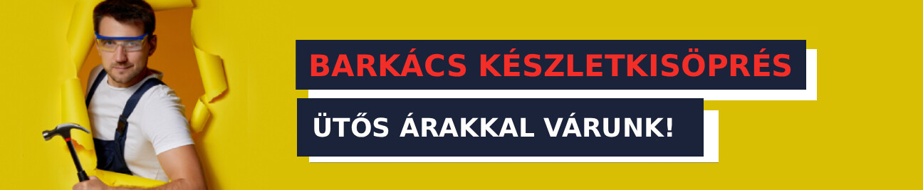 Barkács készletkisöprő akció