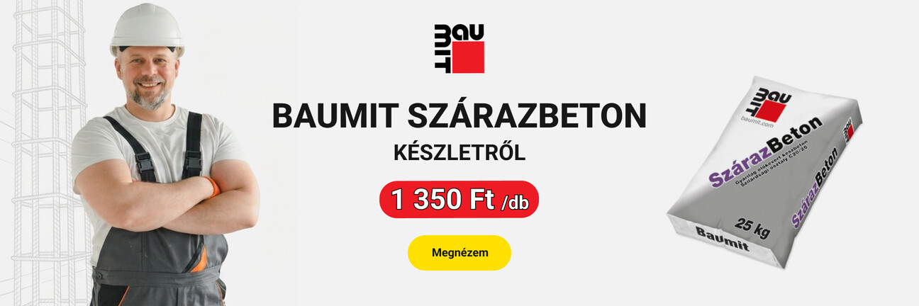 Baumit szárazbeton