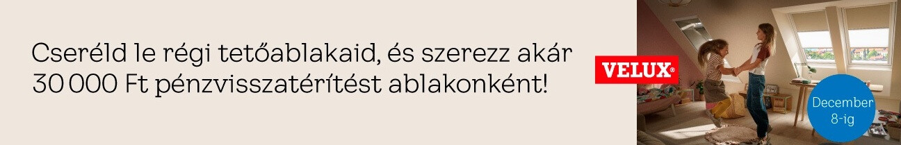 Velux pénzvisszatérítés