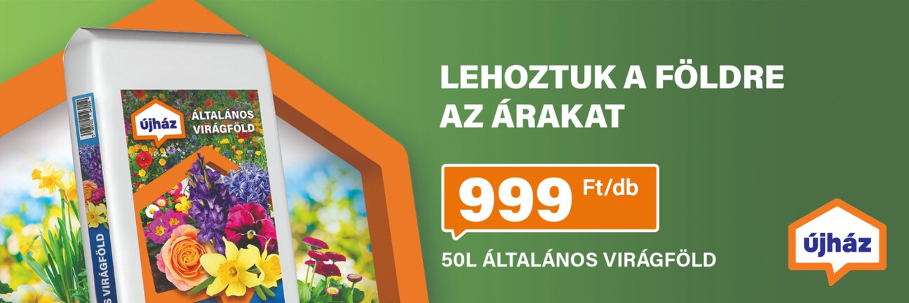 Virágföld akció