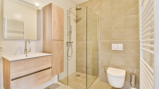 Az épített zuhany segítségével teljesen személyre szabhatjuk a fürdőszobát