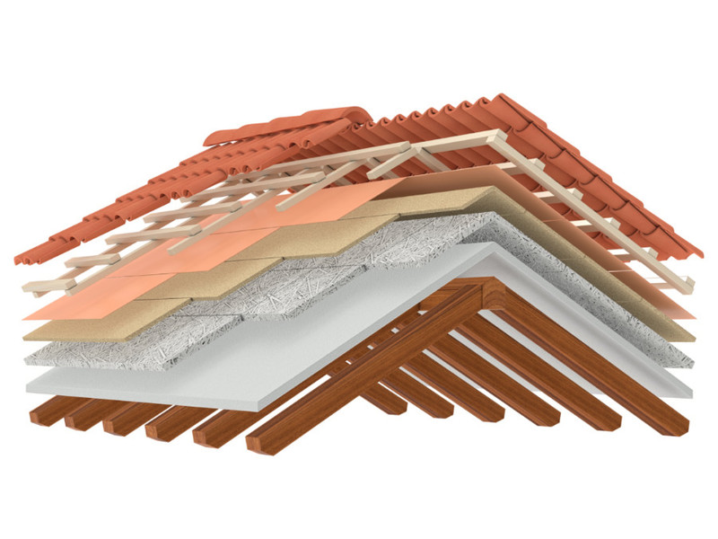 A tető megépítése A tető megépítése