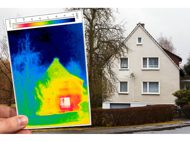 Ház hőképe Ház hőképe