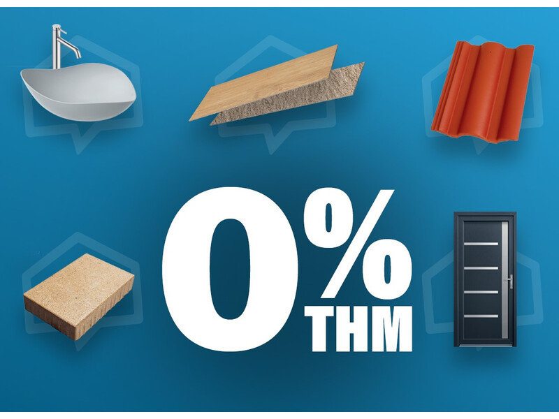 0%-os, kamatmentes hitel építőanyagokra!