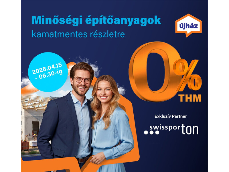0%-os, kamatmentes hitel építőanyagokra! 0%-os, kamatmentes hitel építőanyagokra!