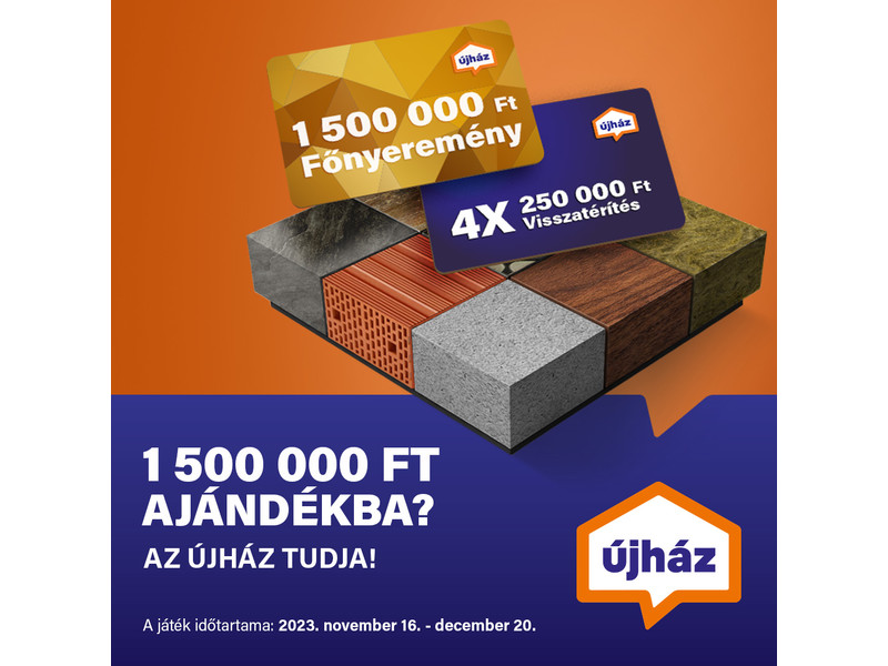 Újház nyereményjáték Újház nyereményjáték