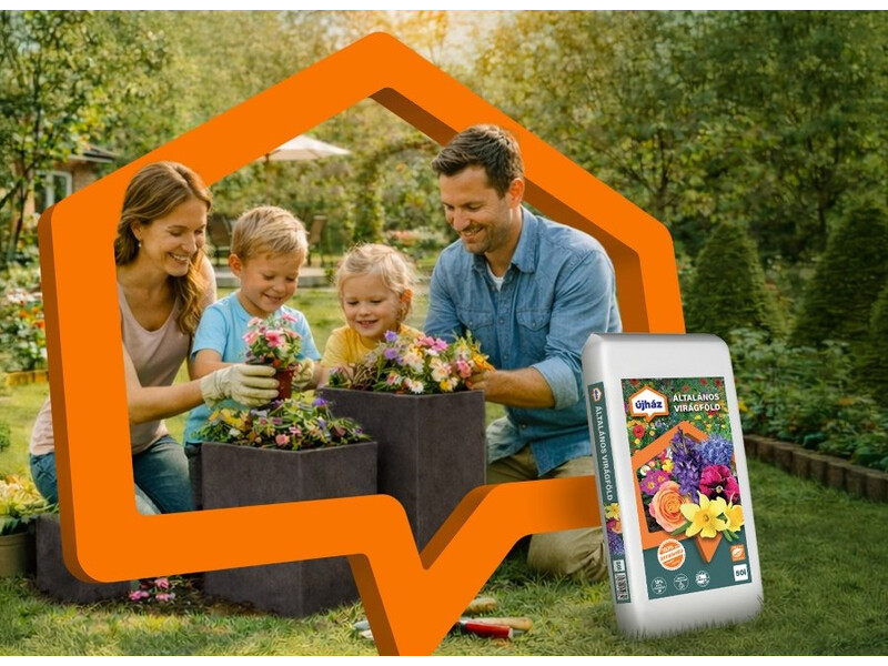 Újház virágföld nyereményjáték