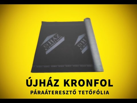 ÚjHáz Kronfol Páraáteresztő tetőfólia