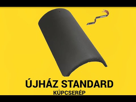 újHÁZ Standard termékcsalád kúpcserép