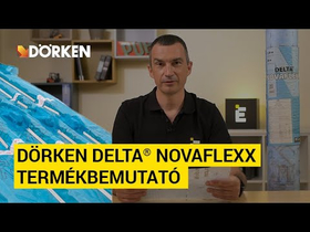 Dörken DELTA-NOVAFLEXX lég- és párafékező fólia termékbemutató