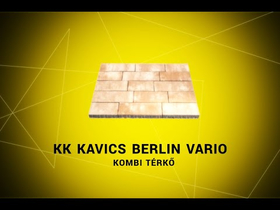 KK Kavics Berlin Vario kombi térkő