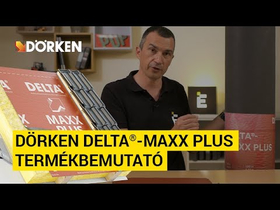 Dörken DELTA-MAXX Plusz páraáteresztő fólia termékbemutató