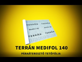 Terrán MediFol 140 Páraáteresztő tetőfólia