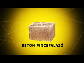 Beton pincefalazó