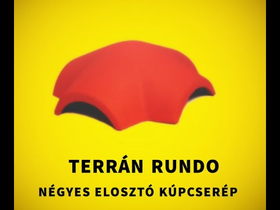 Terrán Rundo Négyes Elosztó Kúpcserép