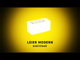 Leier Modern Kerítéskő