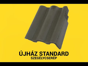 újHÁZ Standard termékcsalád szegélycserép