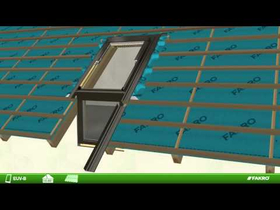 FAKRO roof windows - EUV/B flashing for L-Shaped combination windows