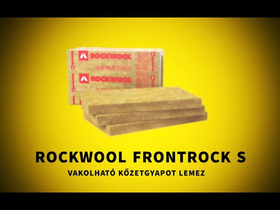 Rockwool Frontrock S vakolható kőzetgyapot lemez