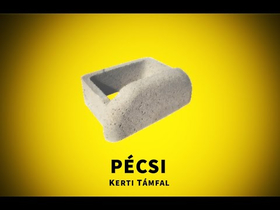 Pécsi kerti támfal