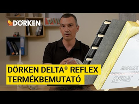 Dörken Delta Reflex párazáró tetőfólia termékbemutató