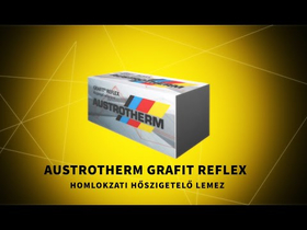 Austrotherm Grafit Reflex 15 cm homlokzati h szigetel lemez