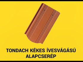 Tondach Kékes Ívesvágású alapcserép