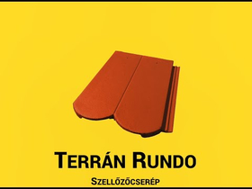 Terrán Rundo szellőzőcserép