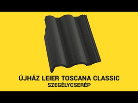 újHÁZ Leier Toscana Classic szegélycserép