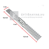 Masterplast direktfüggesztő 60x125 mm Masterplast direktfüggesztő 60x125 mm
