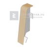 Laminált szegőléc összekötő elem MDF 58; AC49 színkódú Laminált szegőléc összekötő elem MDF 58; AC49 színkódú