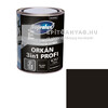 Supralux Orkán 3in1 Profi selyemfényű zománcfesték RAL9005 fekete 0,75 l