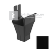 Galeco STAL2 szögletes 150/080 fekete betorkolócsonk Galeco STAL2 szögletes 150/080 fekete betorkolócsonk