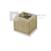 Semmelrock Rivago kerítéselem félkő világos beige 20x20x16 cm Semmelrock Rivago kerítéselem félkő világos beige 20x20x16 cm