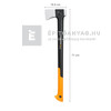 Fiskars X28 hasítófejsze, M