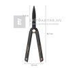 Fiskars SINGLESTEP sövénynyíró olló, HS22 Fiskars SINGLESTEP sövénynyíró olló, HS22