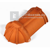 Tondach Hornyolt Kezdő gerinccserép rögzítőcsavarral 17 cm terrakotta-békéscsabai Tondach Hornyolt Kezdő gerinccserép rögzítőcsavarral 17 cm terrakotta-békéscsabai