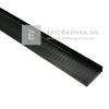 Masterplast Roofbond AC perforált szellőzőprofil fekete 2,5 m