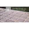 KK Kavics Dublin Öko Térkő szürke 20x20 cm 8 cm