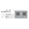 KK Kavics Dublin Öko Térkő szürke 20x20 cm 8 cm KK Kavics Dublin Öko Térkő szürke 20x20 cm 8 cm