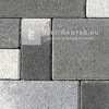 ABeton Borostyán kombi térkő grafit 6 cm ABeton Borostyán kombi térkő grafit 6 cm