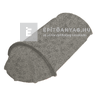 Tondach sajtolt kezdő gerinccserép FusionProtect szürke-fehér antik (rögzítőcsavarral) Tondach sajtolt kezdő gerinccserép FusionProtect szürke-fehér antik (rögzítőcsavarral)