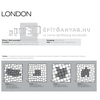 KK Kavics London Classic Térkő kiskocka antracit 10x10 cm 8 cm KK Kavics London Classic Térkő kiskocka antracit 10x10 cm 8 cm