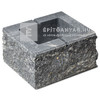 Viastein Avangard VIA+OE 1 Oszlopelem roppantott felülettel antracit-fehér 25x30x16 cm Viastein Avangard VIA+OE 1 Oszlopelem roppantott felülettel antracit-fehér 25x30x16 cm